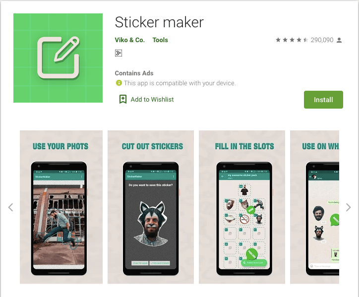 sticker maker - aplikasi pembuat stiker wa